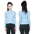 INBIKE Lanora Women Long Sleeve Cycling Jersey in blue color option