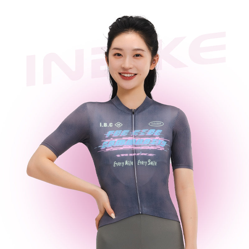 Mist Women Short Sleeve Cycling Jersey