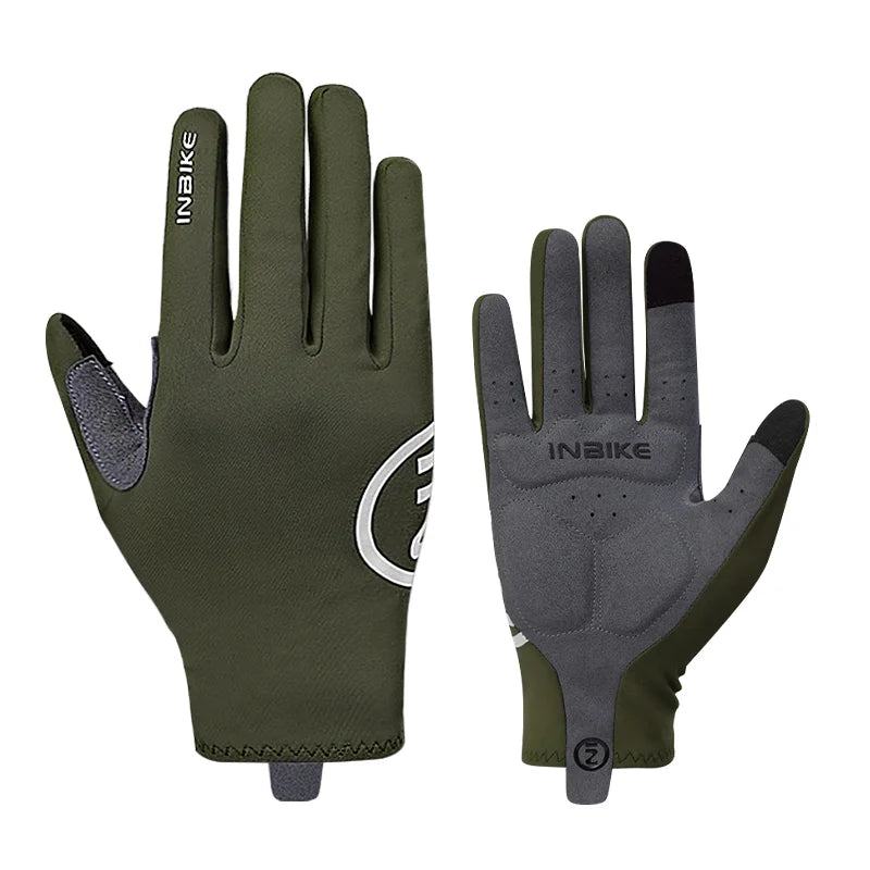 IH23C701 Thermal Fleece Long-Finger Cycling Gloves