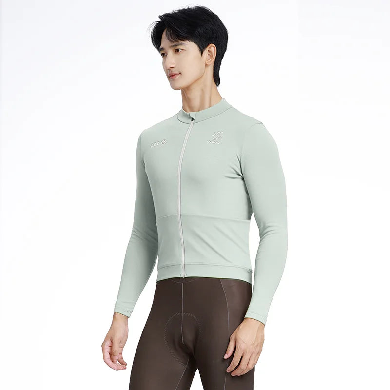 Randor Men Fleece Long Sleeve Cycling Jersey