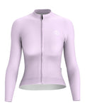Lanora Women Long Sleeve Cycling Jersey in pink color