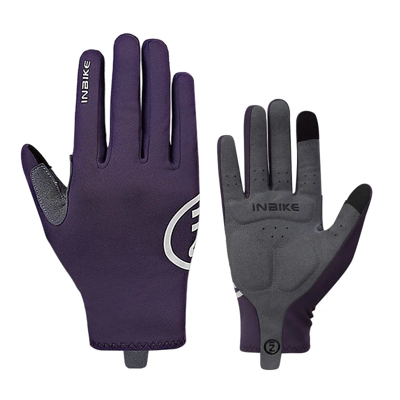 IH23C701 Thermal Fleece Long-Finger Cycling Gloves