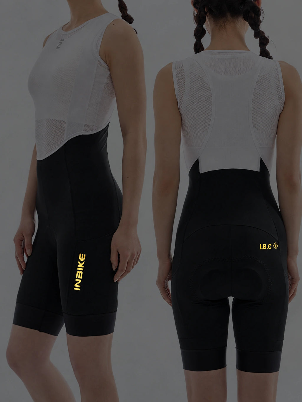 INBIKE Nova Women Cycling Bib Shorts reflective design