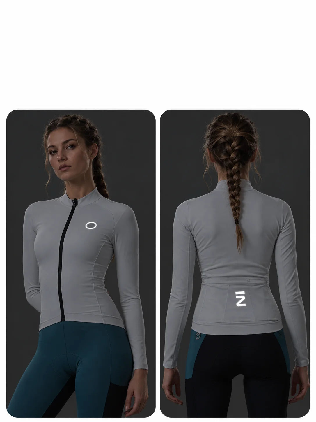 Leyo Women Fleece Cycling Jersey