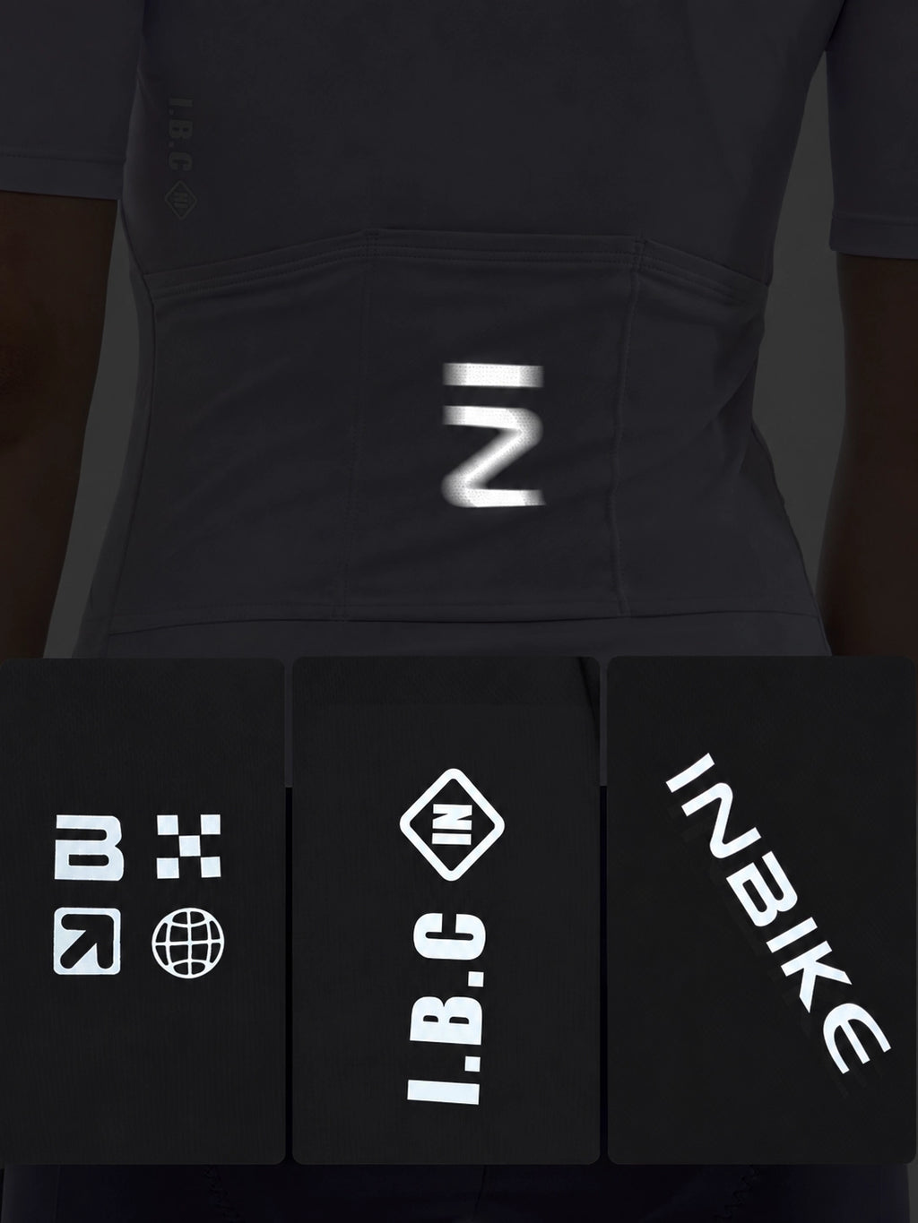 INBIKE Breeze Women Cycling Jersey reflecitve logo