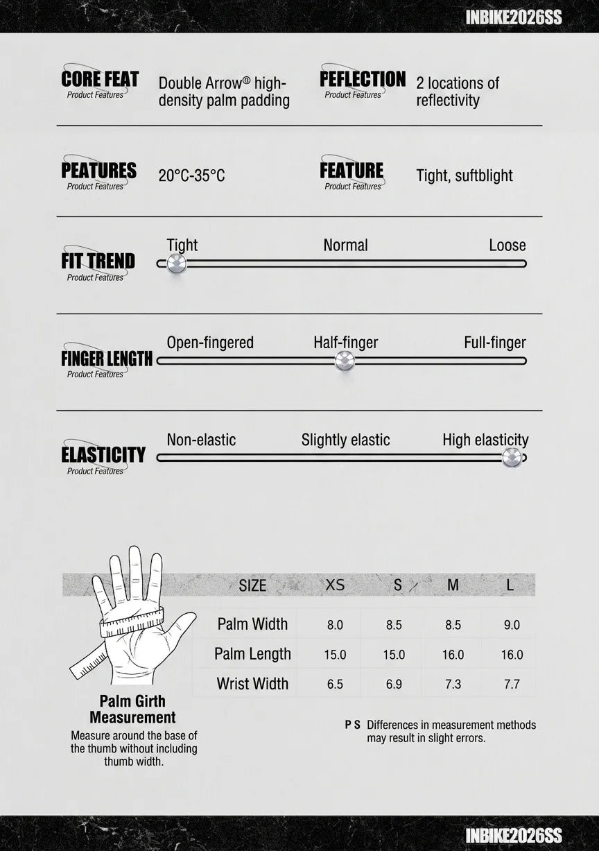 I26C212 Half-Fingered Cycling Gloves EI Pad