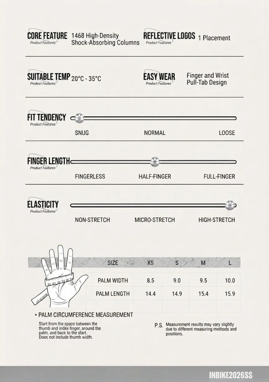 I26C217 Half-Fingered Cycling Gloves