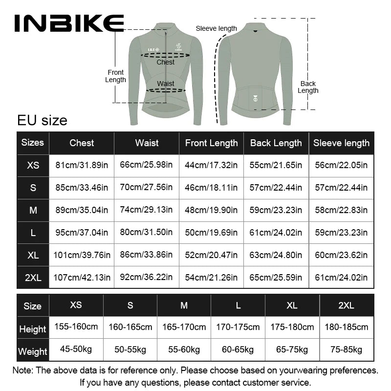 Randor Women Fleece Long Sleeve Cycling Jersey