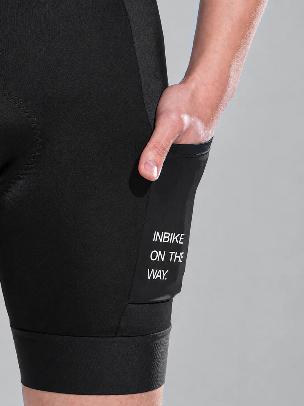 Tenspeed Men Cycling Bib shorts side pocket