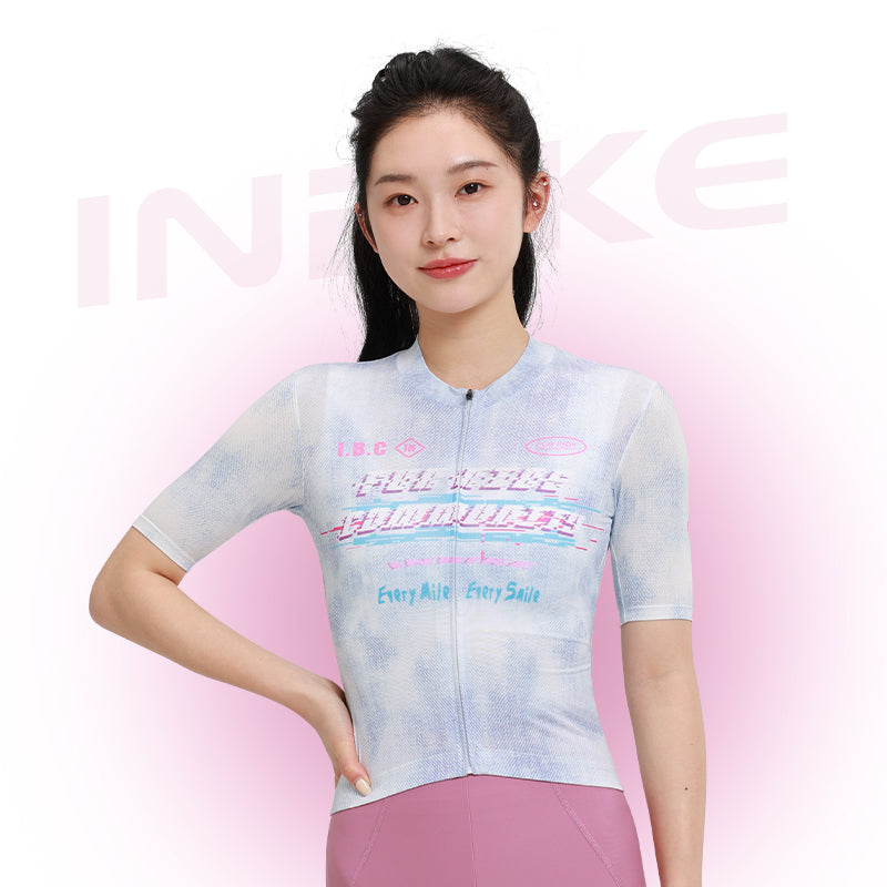 Mist Women Short Sleeve Cycling Jersey