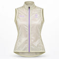 Fleap Women Packable Cycling Vest in yellow