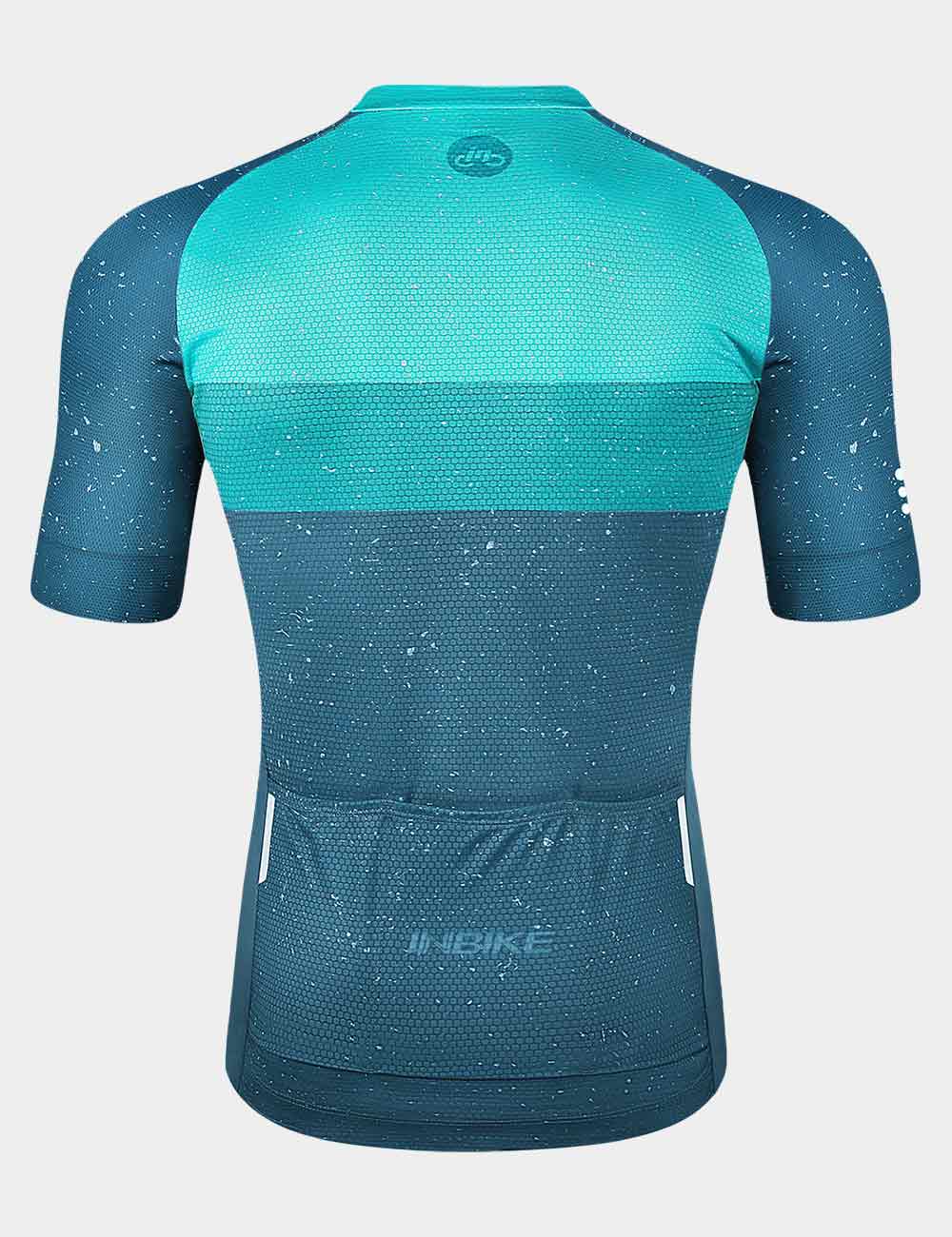INBIKE Men Short Sleeve Cycling Jersey Sports Jersey Durable Stretchy