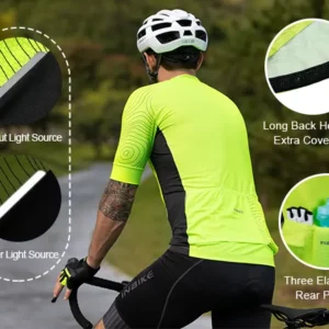 Men Short Sleeve Cycling Jersey MTB