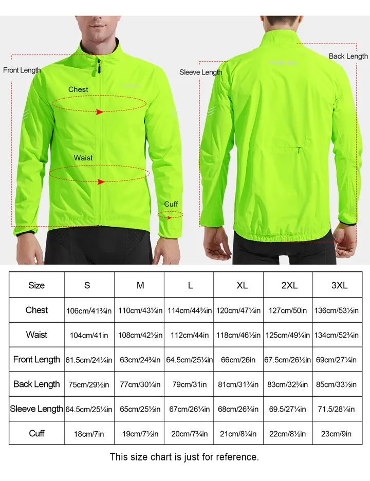 INBIKE Outdoor Jacket Waterproof Hiking Cycling Men