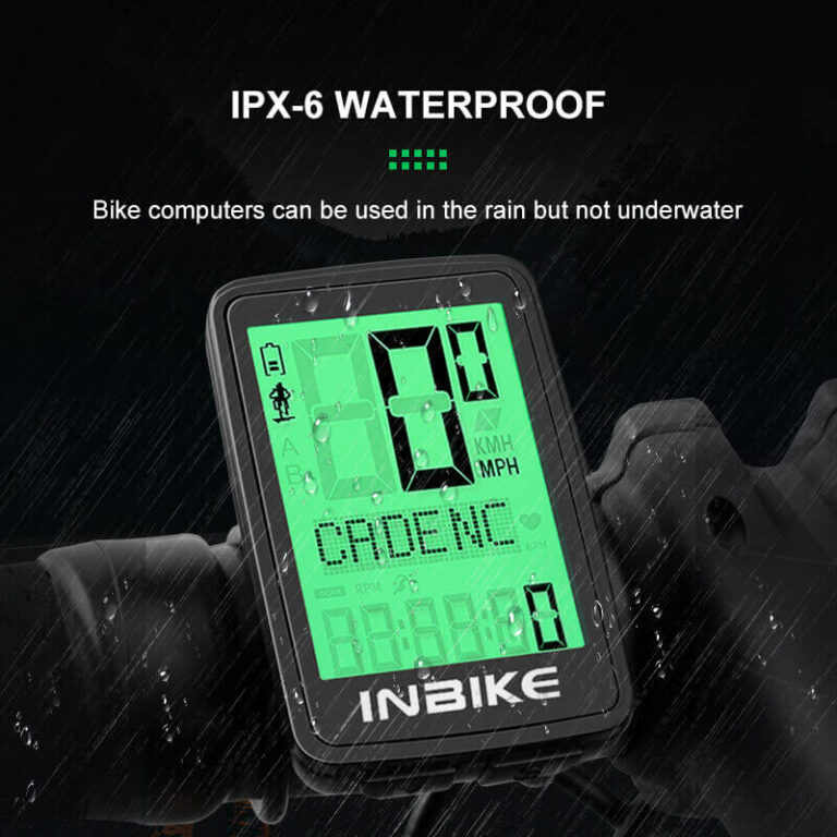 INBIKE Wireless Bike Computer with Cadence Sensor Multifunctional