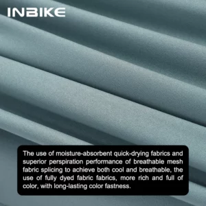 Ruili Men Long Sleeve Cycling Jersey Moisture Wicking Breathable