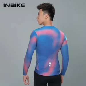 Lingxu Men Long Sleeve Cycling Jersey Quick Drying
