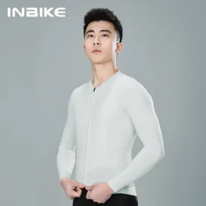 Ruili Men Long Sleeve Cycling Jersey Moisture Wicking Breathable