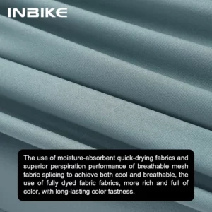 Ruili Men Long Sleeve Cycling Jersey Moisture Wicking Breathable