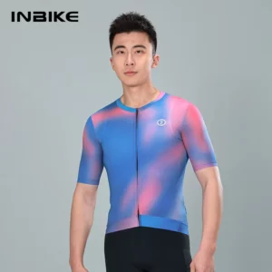 Xiaoteng Men Short Sleeve Cycling Jersey Breathable