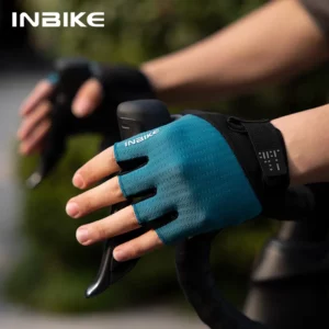 Half Finger Cycling Gloves shockproof Palm Breathable