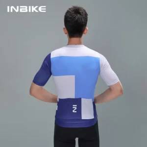 Jingteng Men Short Sleeve Cycling Jersey Quick Drying