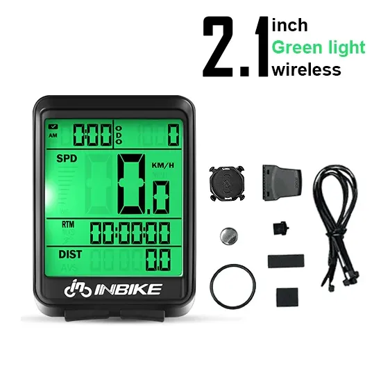 INBIKE IC321 Wireless Rainproof Bike Computer MTB LED Screen