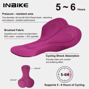 Women's High-Waist Thermal Fleece Cycling Bib Tights