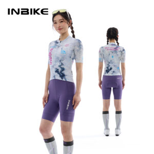 Womens Slim Fit Fashion Cycling Jersey