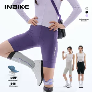 women padded cycling bib shorts
