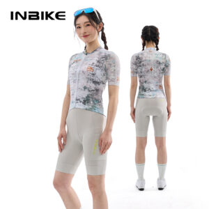 Womens Slim Fit Fashion Cycling Jersey